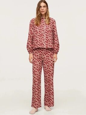 MNG Floral Cotton Pajamas